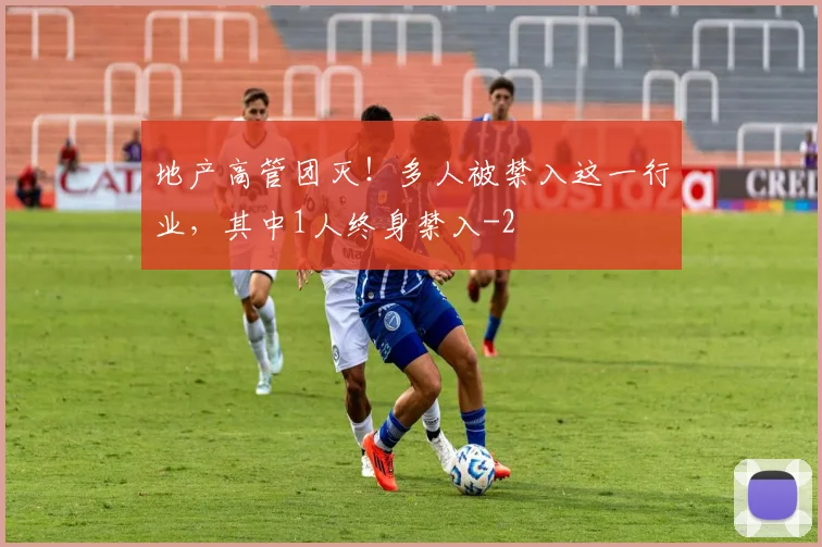 地产高管团灭！多人被禁入这一行业，其中1人终身禁入